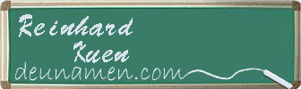 Reinhard Kuen Visitenkarte